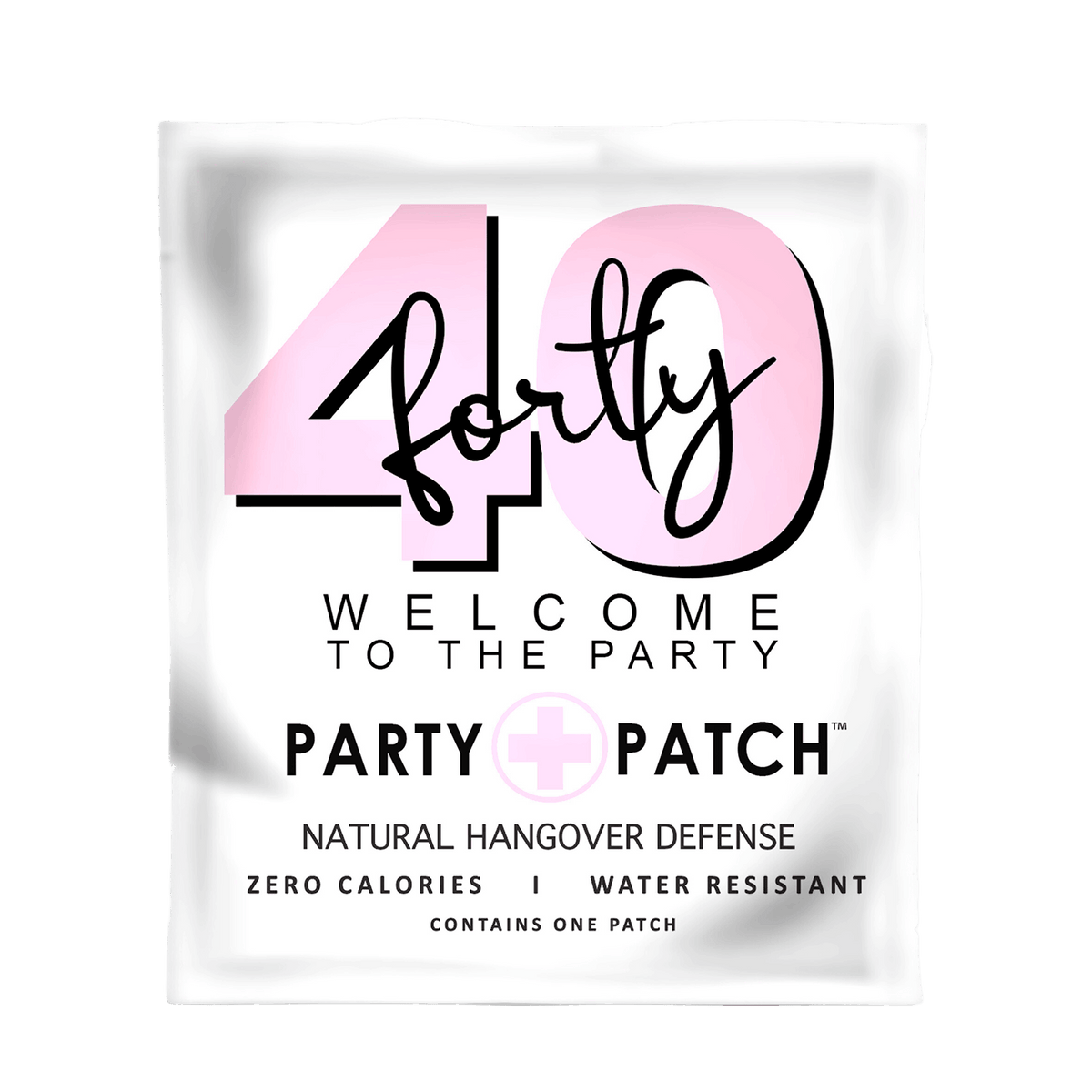 Party Patch Natural Hangover Defense Topical Pack of 50 With