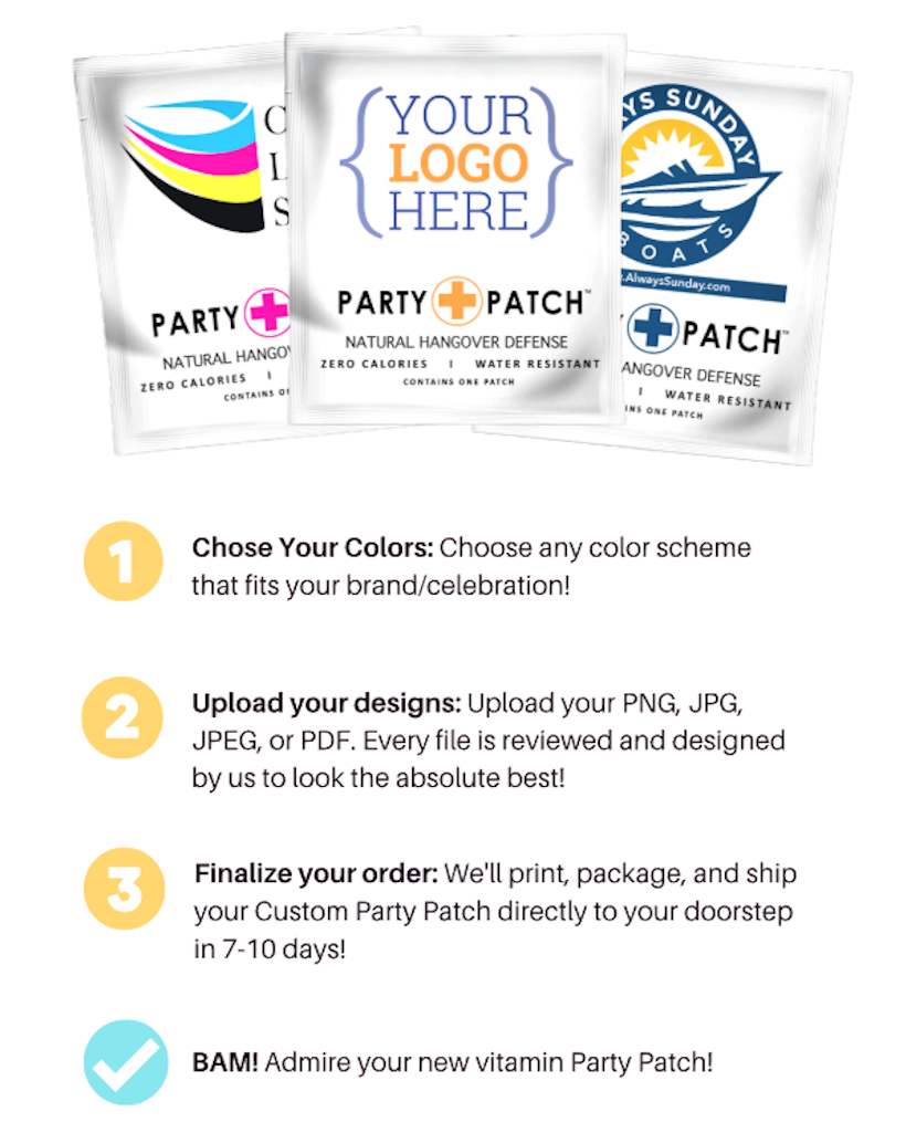 Create Your Own Custom Party Patch Products In Just A Few Clicks