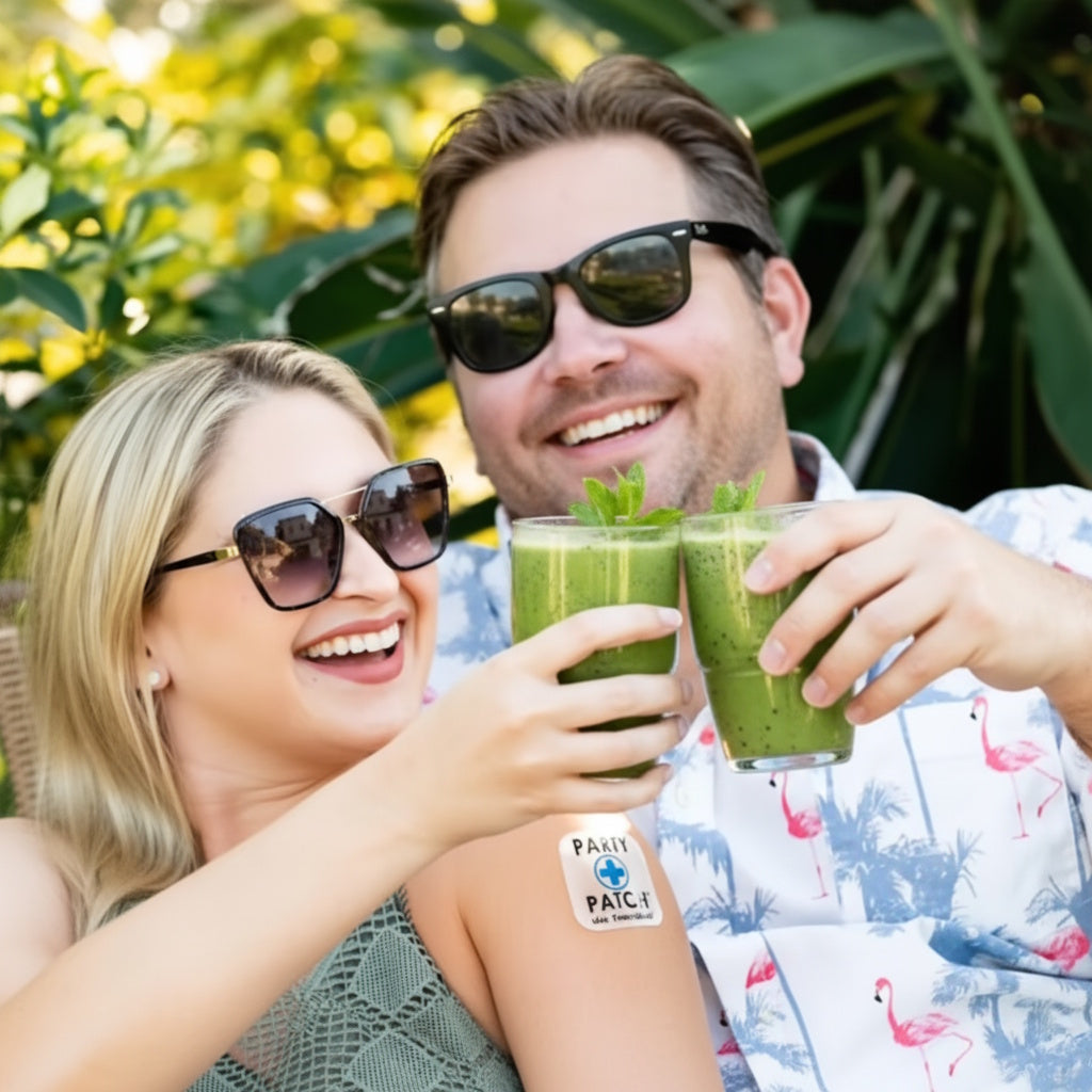 <p><strong>@PartyPatch</strong> Cheers to a revitalized morning! ð¥¬ð¥¤</p>